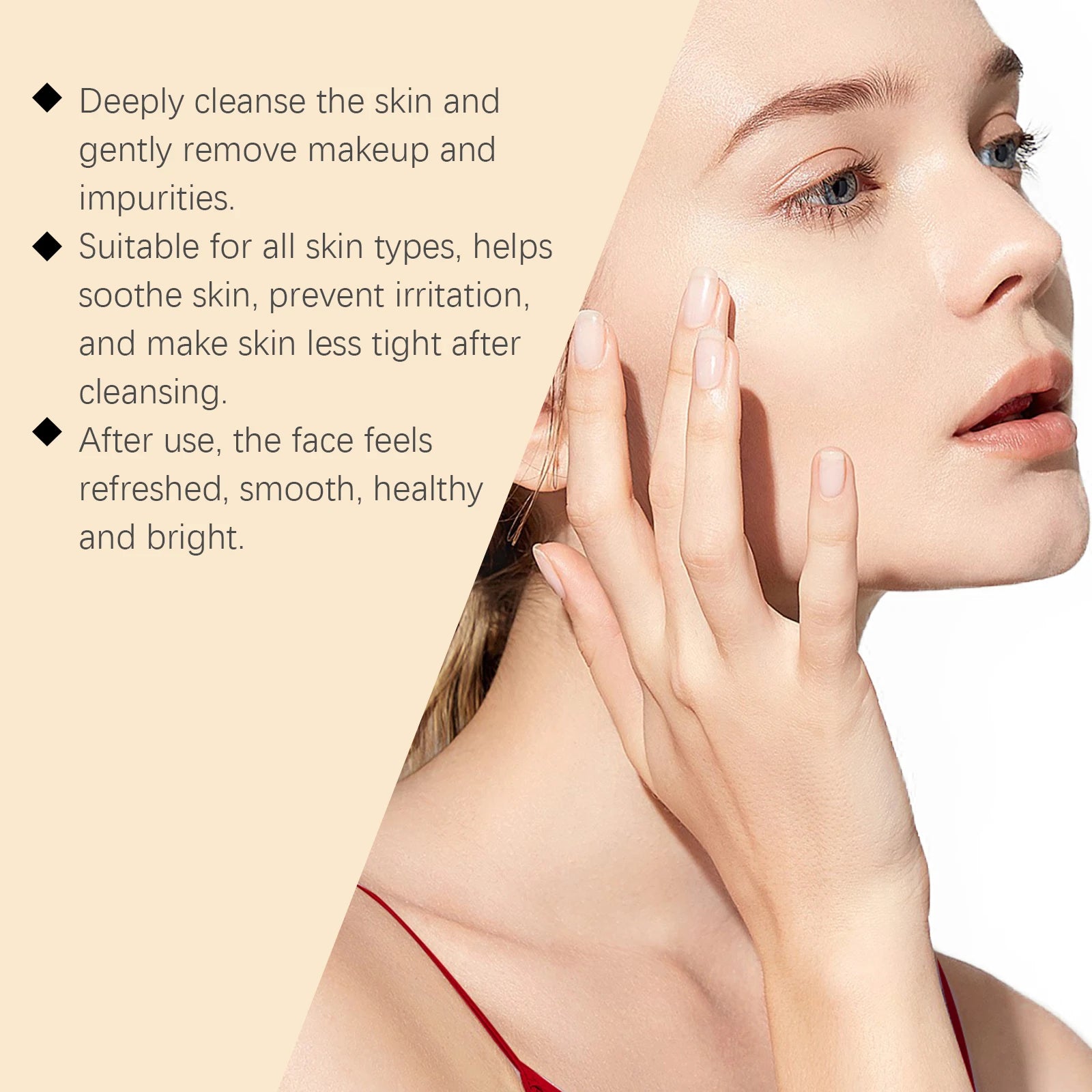 Active Enzyme Makeup Remove Cream Cleaning Pore Dirts Dissolve Makeup No Tight Hydrating Anti-oxidant Face Makeup Remover Oasis Select