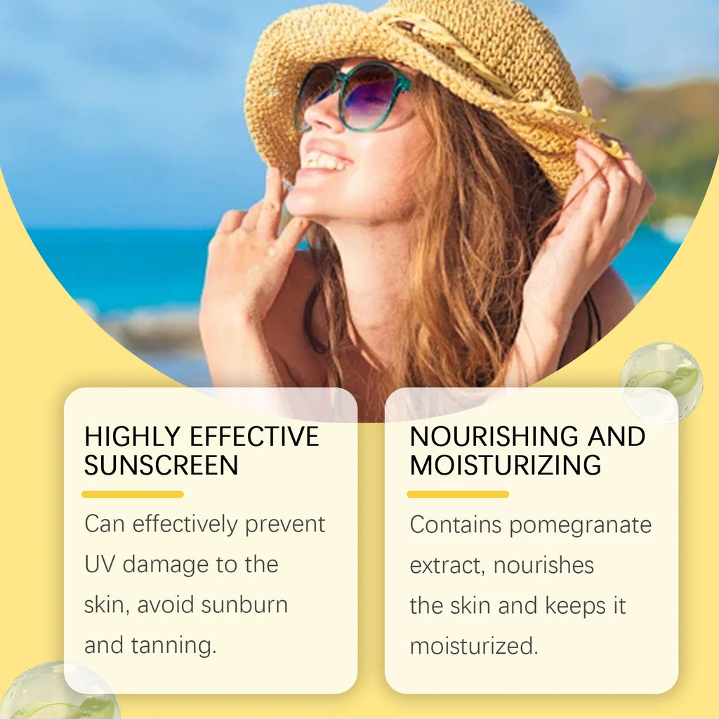 Anti UV Sunscreen Spray Prevent Sunburn High Isolation Waterproof Sweat Proof Fast Absorbe Moisturizing Protection for Skin Care Oasis Select