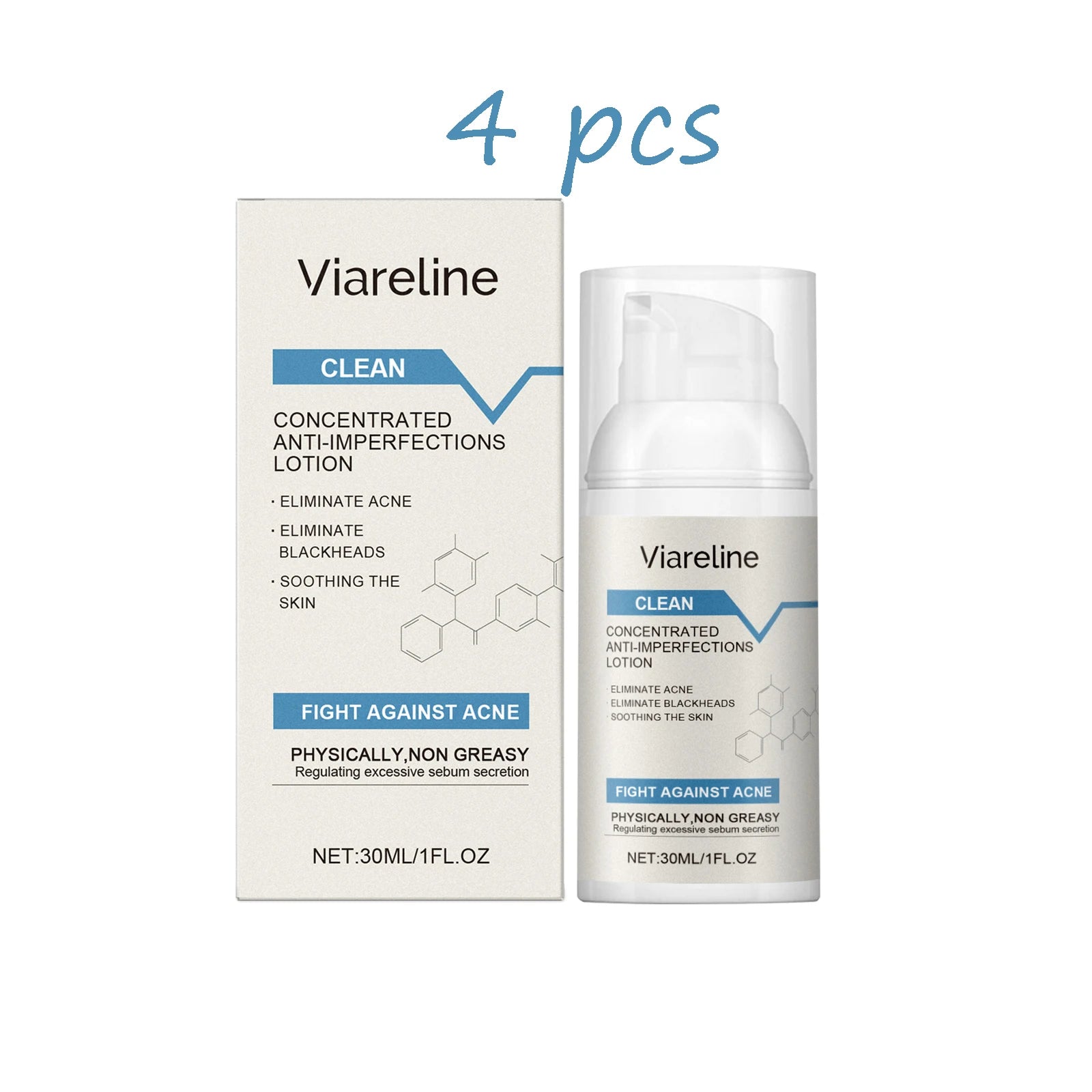 Viareline Salicylic Acid Acne Lotion – Clear Blackheads 30ml Acne Care Lotion Oasis Select buy 2 free 2 United States