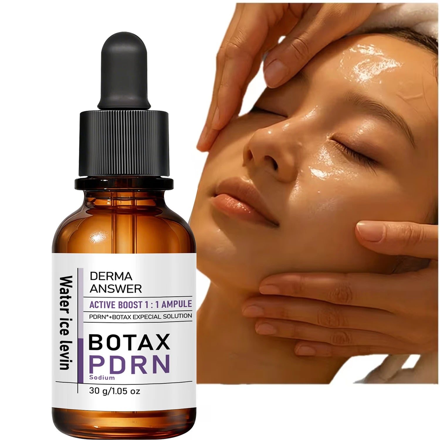 DERMA ANSWER Ampoule – PDRN, Botax, Hyaluronic Acid & Niacinamide Face Serum Ampoule Oasis Select
