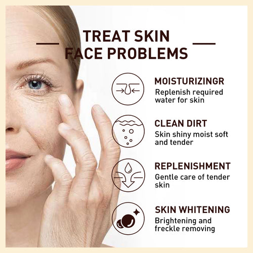 30ML Rice Facial Serum Long Lasting Moisturizing Improve Roughness Reduce Dullness Softening Boosts Elasticity Face Care Serum Oasis Select
