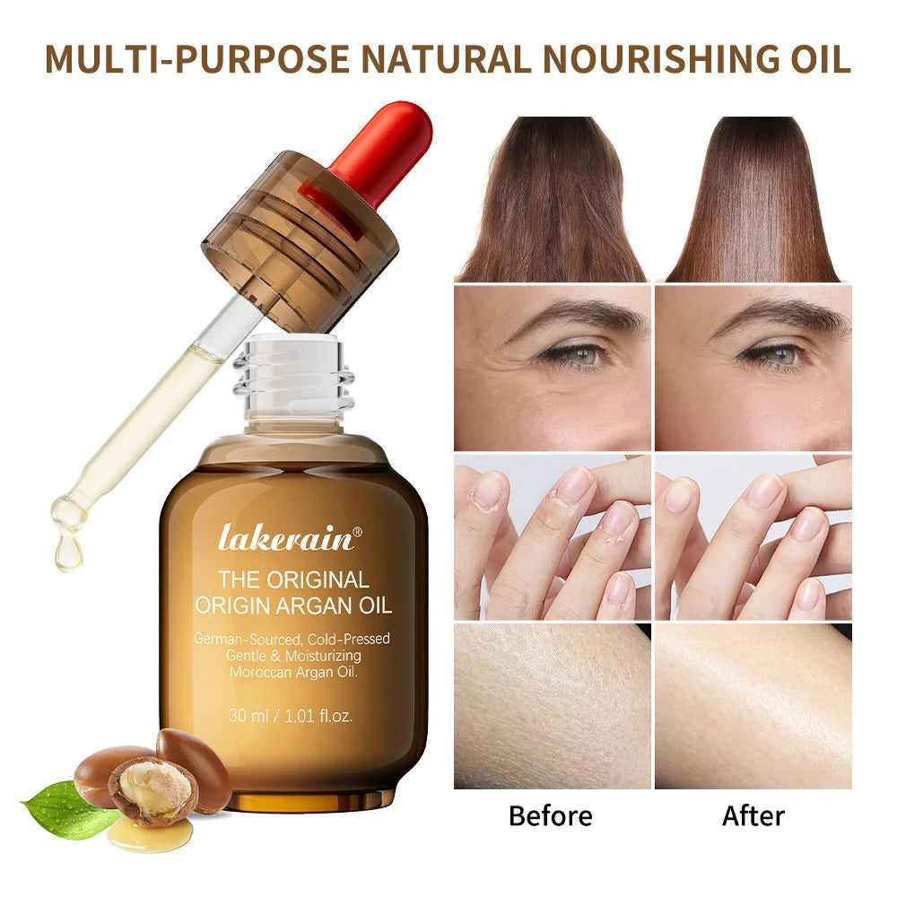Lakerain Pure Organic Argan Oil – Hydrating Face Oil 30ml Organic Face Oil Oasis Select