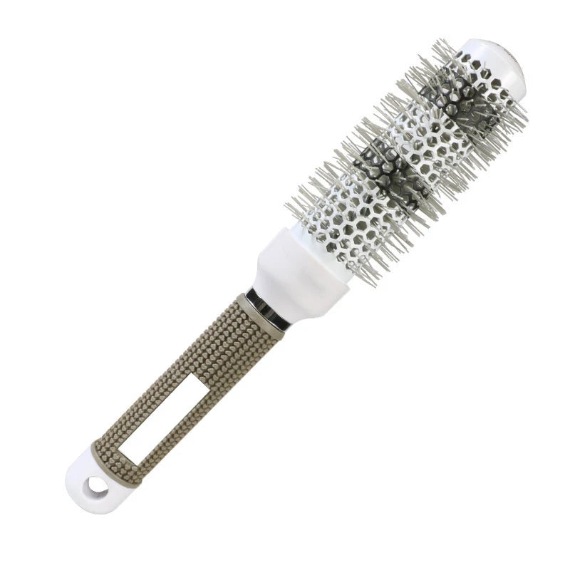 Thermal Round Barrel Hair Brush – Nylon Salon Styling Comb