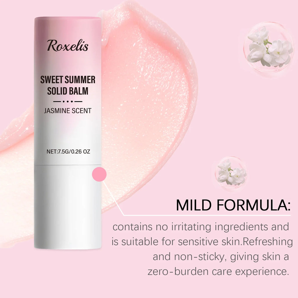 7.5g Floral & Fruity Scent Perfume Balm Natural Fresh Fragrance Lasting Sweet Scent Enhance Charming Improve Confidence Soothing Mood Solid Balm Oasis Select