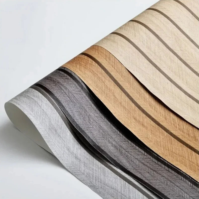 Wood Grain Self-Adhesive PVC Waterproof Wallpaper Vinyl Wall Sticker Suitable For Kitchen Bedroom And Home Renovation Decoration Oasis Select