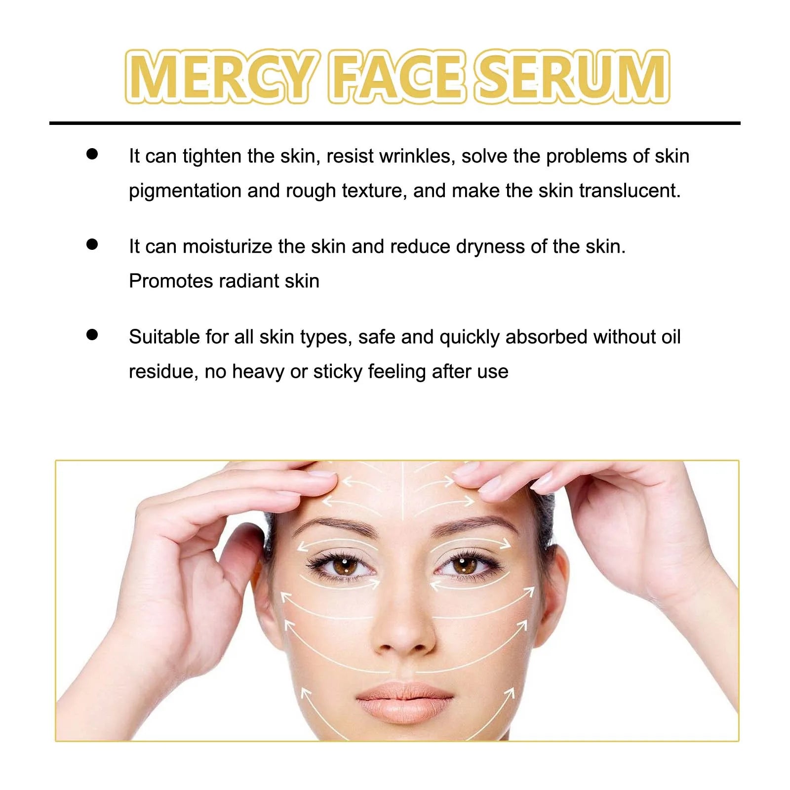 30ML Face Care Serum Deep Moisturizing Improve Skin Texture Enhance Smoothness Fade Fine Lines Firming Rich Nutrient Glowing Facial Serum Oasis Select