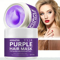 Purple Keratin Hair Mask – Repair & Smooth Damaged Hair 50g Keratin Hair Mask Oasis Select Default Title