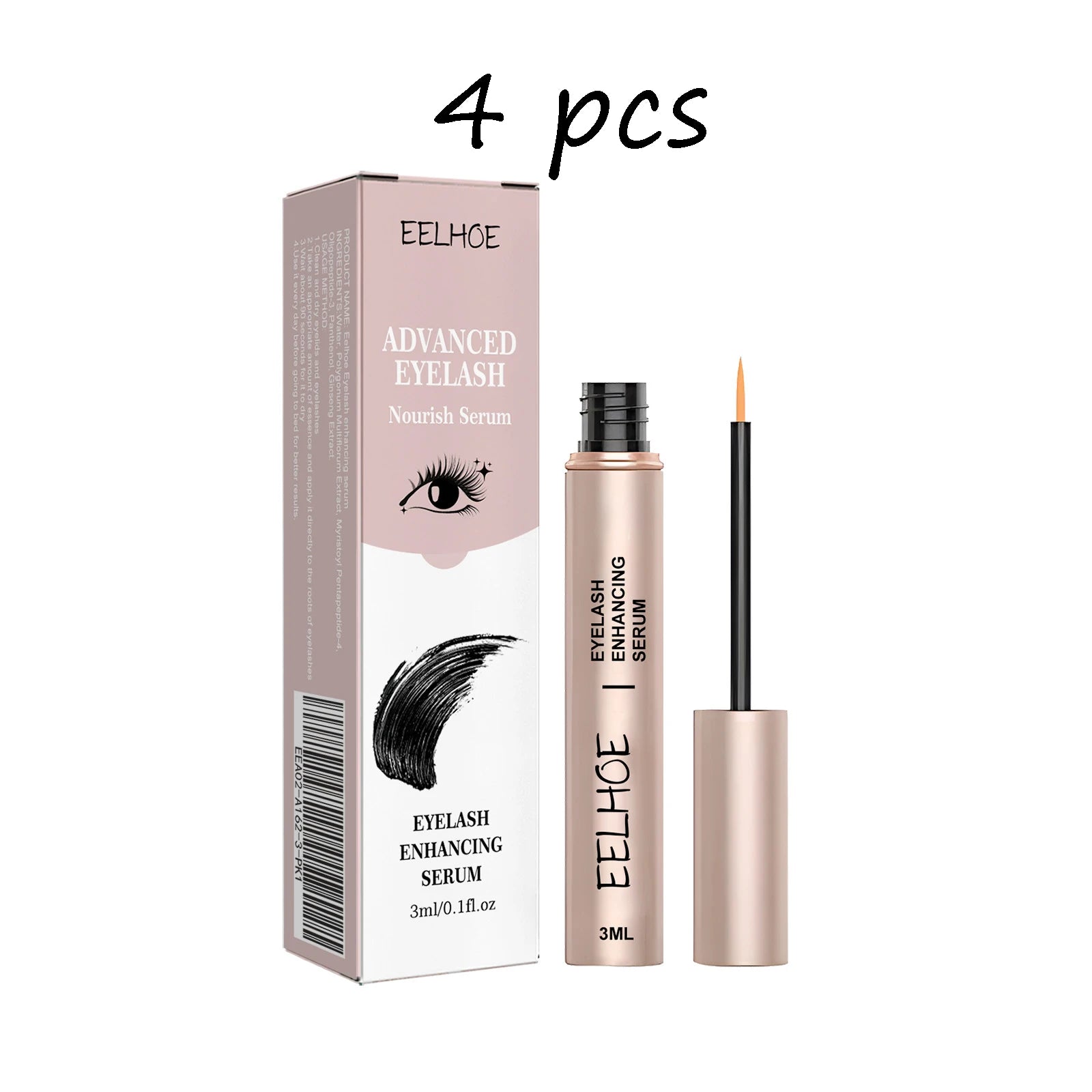 EELHOE Eyelash Lenghtening Serum Thickening Smooth Enhancer Boost Fuller Curling Lifting Nourishing Quick Absorbed Eyelash Serum Oasis Select buy 2 free 2 United States