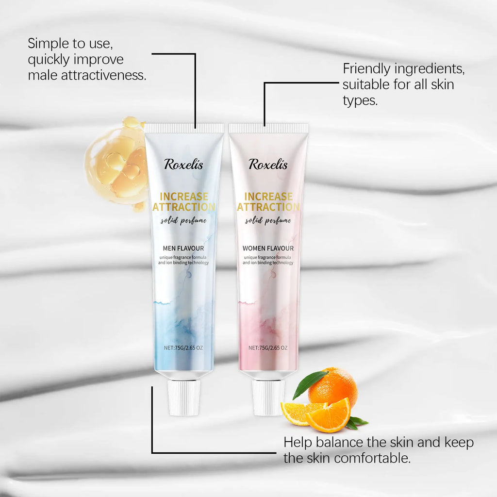 75G Woody Citrus Perfume Balm Hydrating Skin Smoothing Portable Eliminate Sweat Odor Improve Charming Body Deodorant for Daily Oasis Select