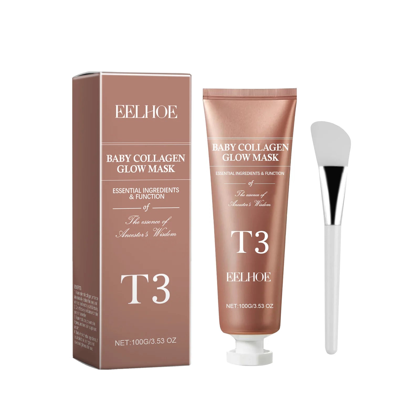 EELHOE Collagen Peel-Off Mask – Blackhead & Deep Pore Cleanser Collagen Peel-Off Mask Oasis Select 100g boxed