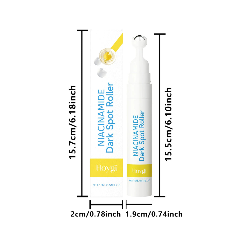 15ML Niacinamide Face Serum Roller Deep Moisturizing Improve Skin Texture Smoothing Quick Absorbed Nourishing Glowing Non-sticky Facial Serum Oasis Select