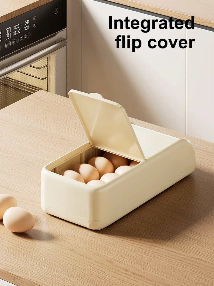 Egg Holder Holds, Egg Container for Refrigerator, Countertop, or Cupboard , Egg Drawer Tray Oasis Select