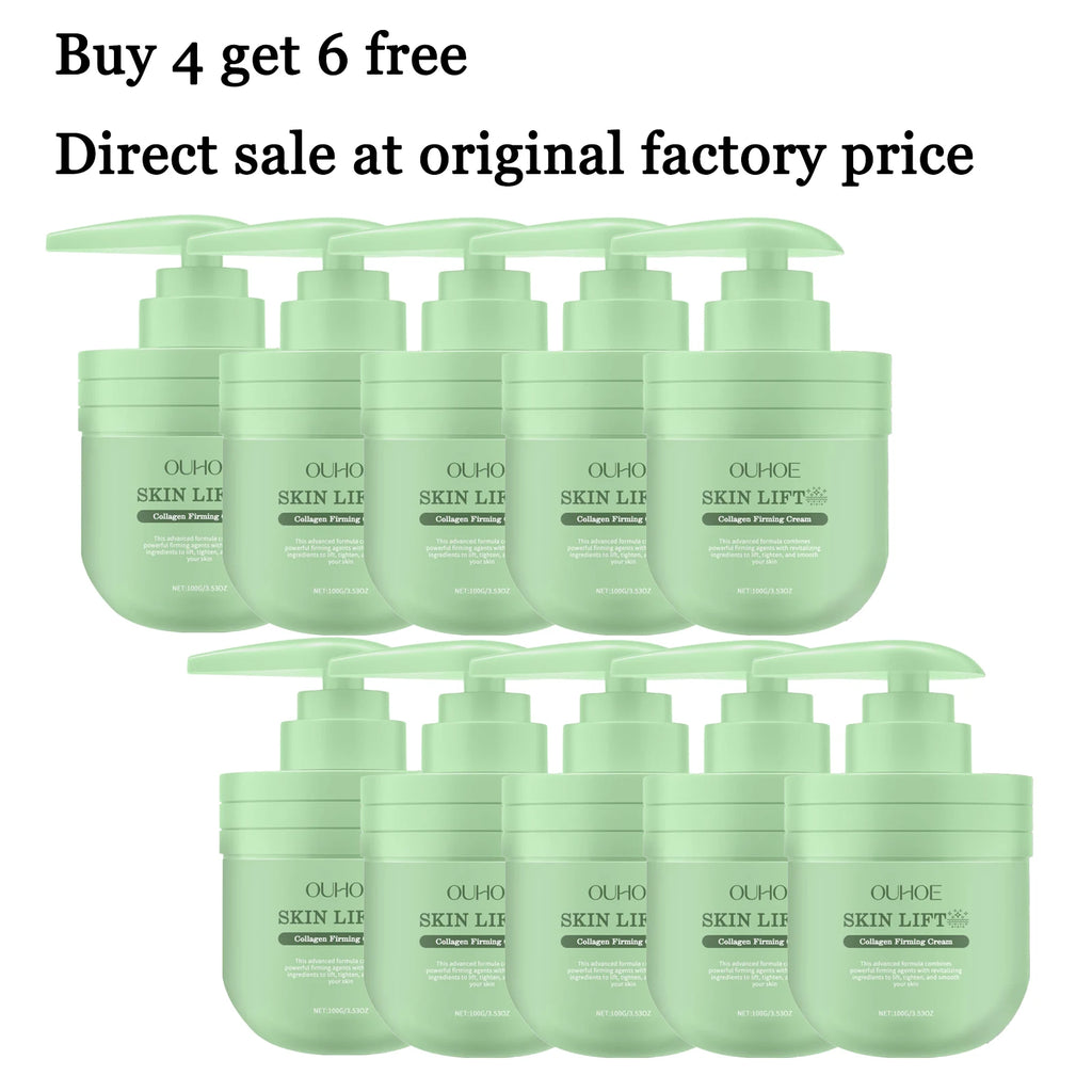 100G Collagen Firming Cream Gentle Hydrating Boosts Skin Elasticity Fade Fine Lines Smoothing Lifting Firming Body Lotion Oasis Select 10 pcs United States