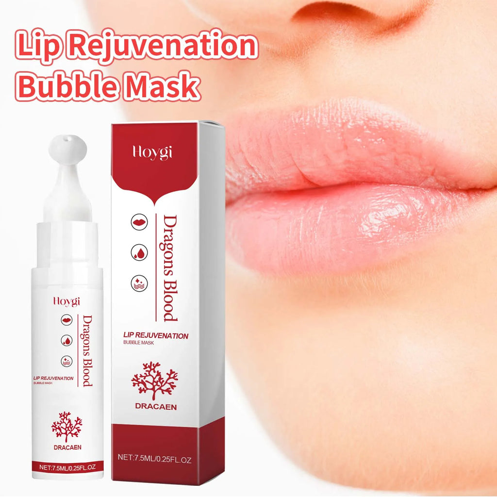 7.5ML Lip Rejuvenating Bubble Mask Deep Moisturizing Reduce Dryness Anti-chapping Enhance Gloss Relief Discomfort Smoothing Softening Lip Cream Oasis Select