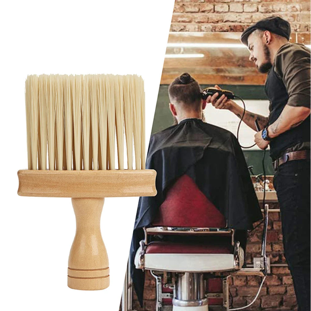 Barber Brush Neck Duster Brush Hair Cutting Brush Soft Barbershop Hair Neck Cleaning Brush Professional Salon Hair Styling Tools Oasis Select