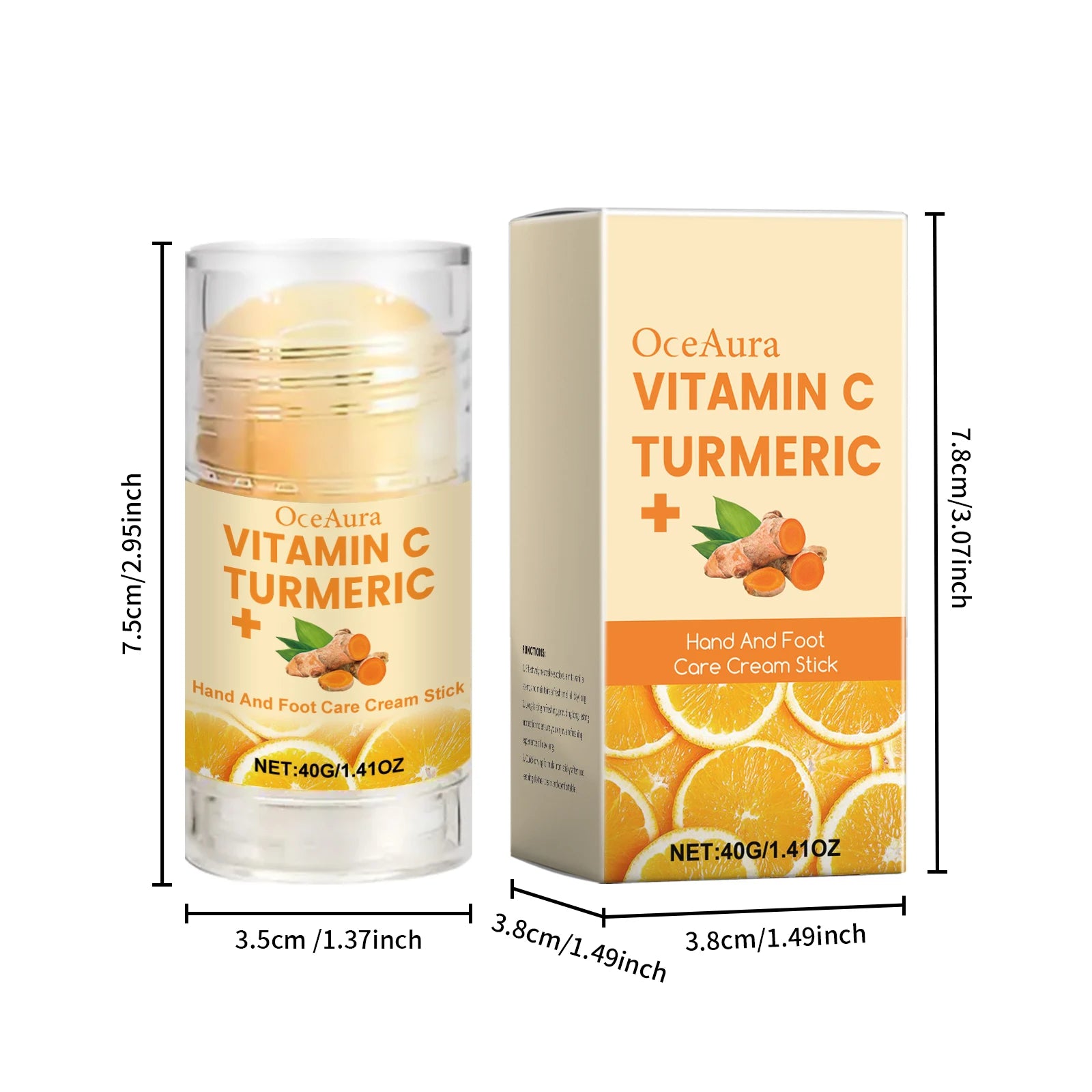 40g Hand and Foot Hydrating Cream Nourishing Smoothing Reduce Dryness Relief Dry Itching Repair Cracked Skin Non-greasy Balm Oasis Select