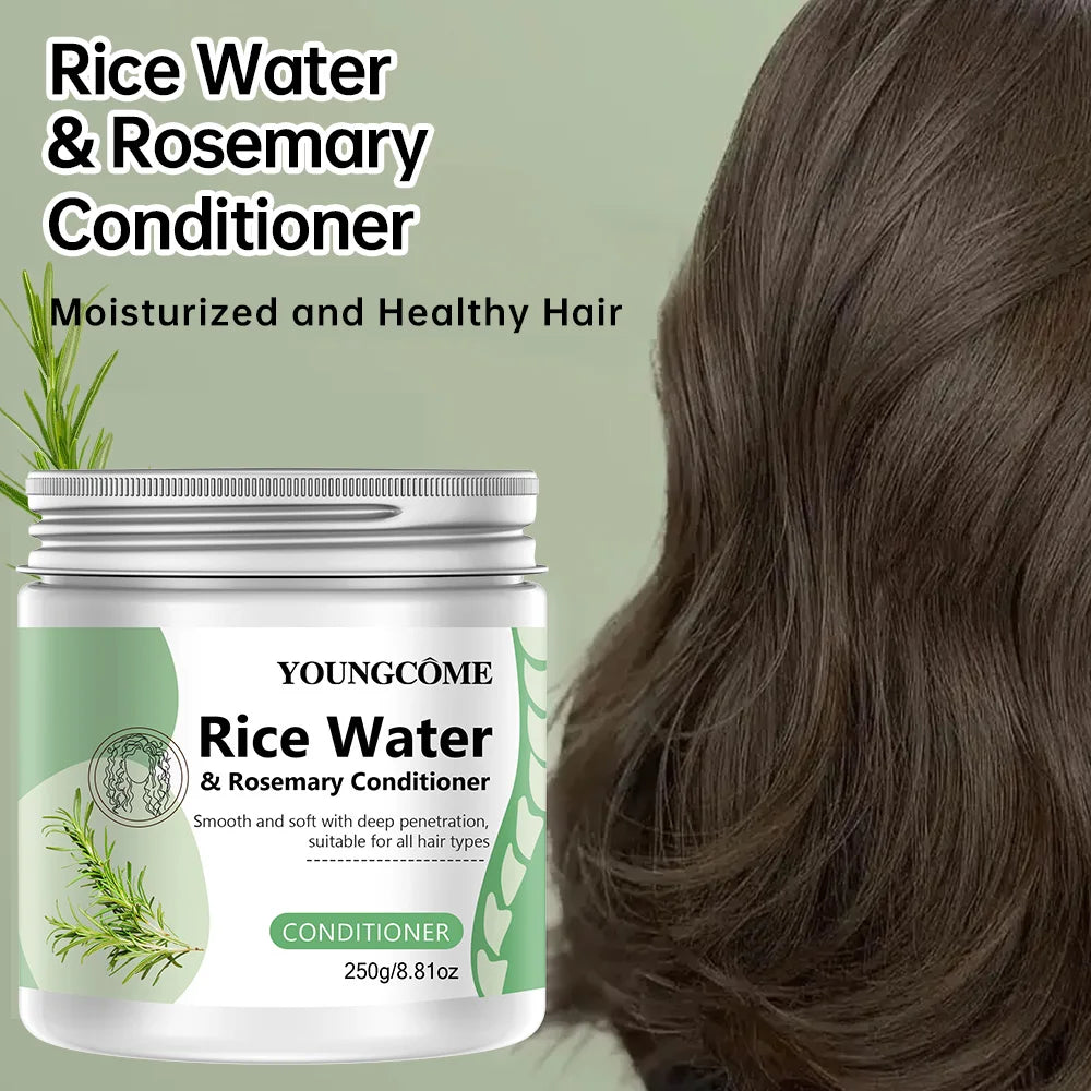 Rice Water & Rosemary Conditioner – Volumizing & Nourishing