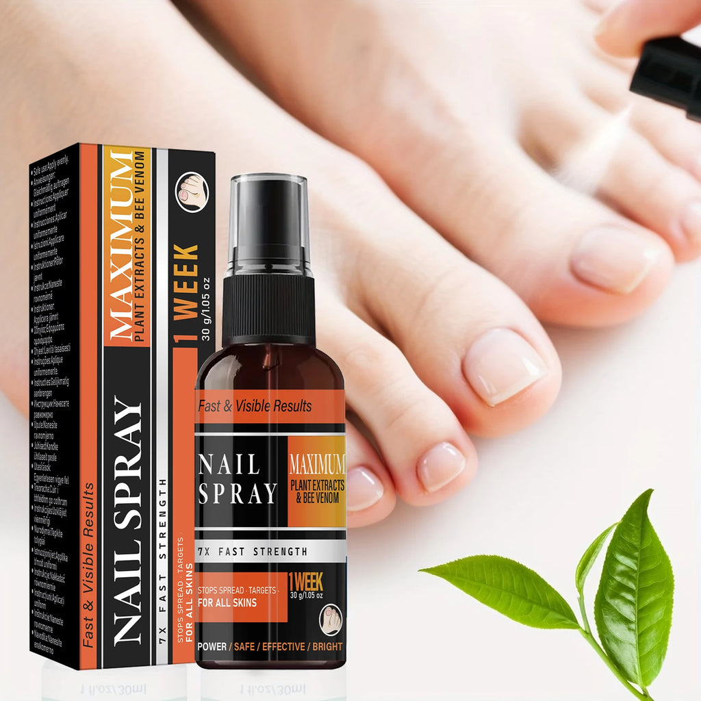 Nail Repair Spray – Bee Venom, Collagen & Hyaluronic Acid Nail Repair Spray Oasis Select