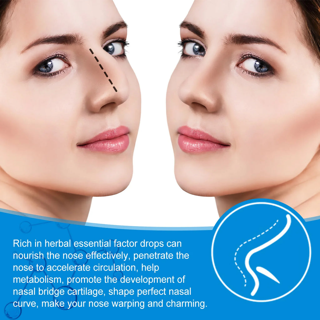Nose Lift up Essential Oil Thin Smaller Nose up Heighten Rhinoplasty Firming Moisturize Reshape Natural Skin Care Nose Shape Oil Oasis Select