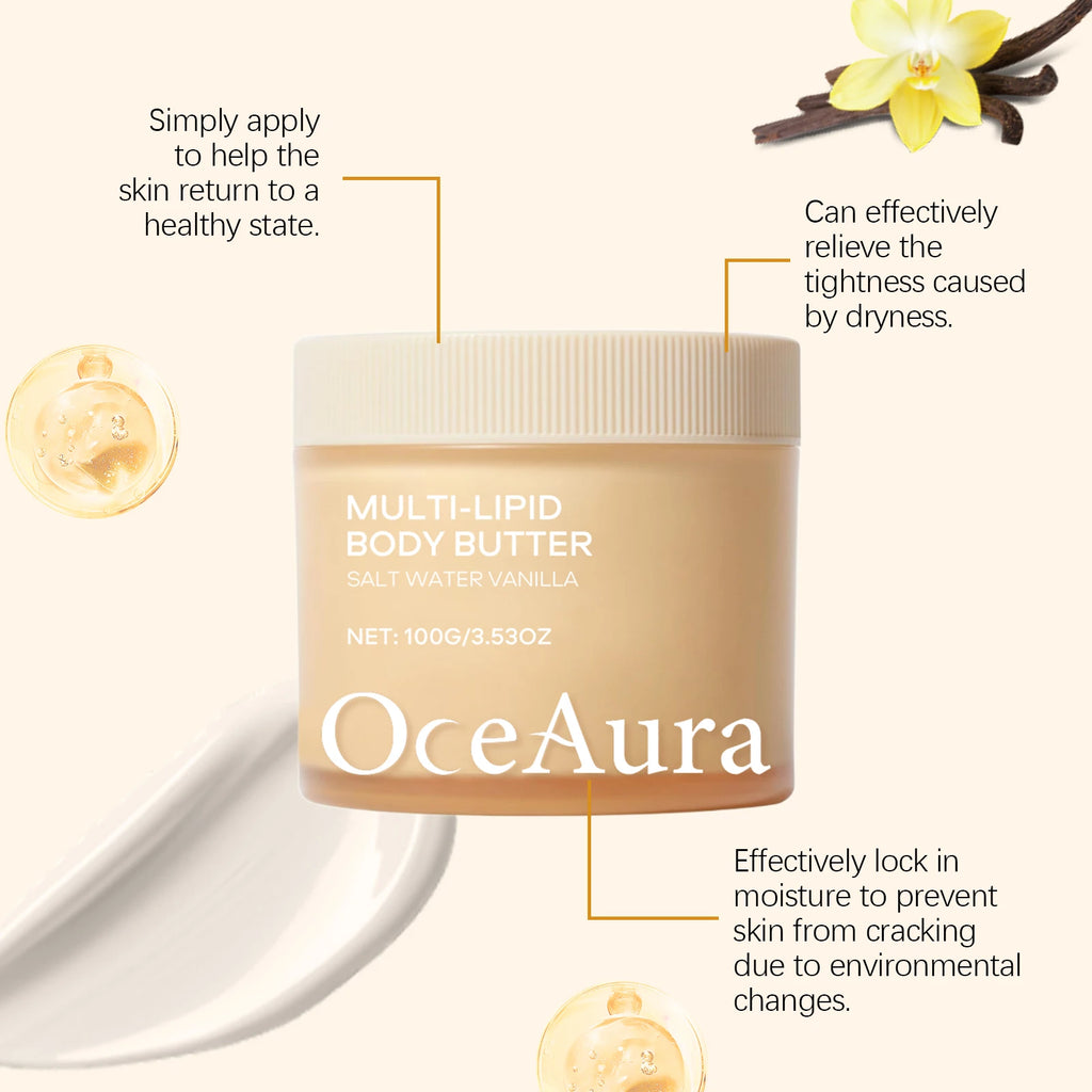 100G Vanilla Body Lotion Gentle Moisturizing Enhance Skin Elasticity Improve Smoothness Non-greasy Enhance Gloss Body Lotion Oasis Select