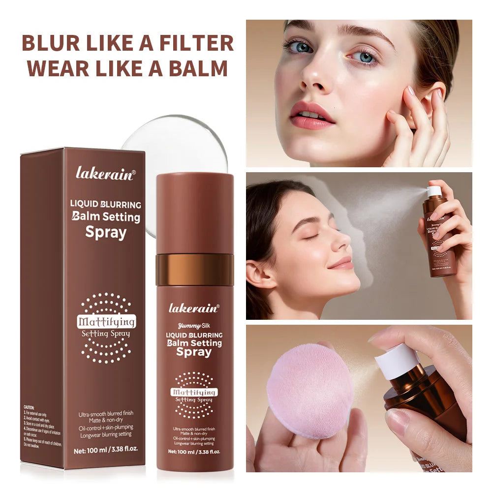 Lakerain Matte Setting Spray – Blurring, Hydrating & Oil Control Makeup Setting Spray Oasis Select 1pc