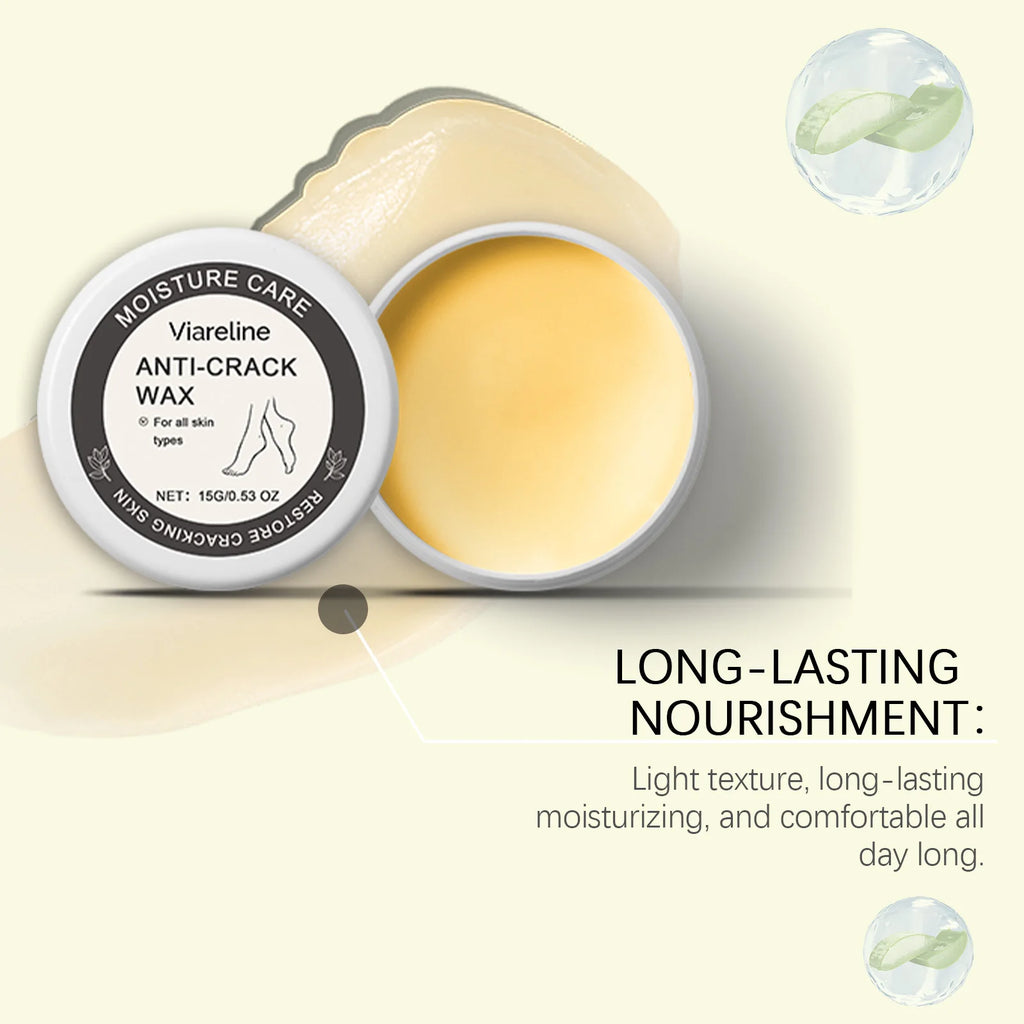 Viareline Foot Care Cream Remove Dead Skin Reduce Dryness Nourishing Strengthen Skin Barrier Anti-crack Soothing Foot Care Cream Oasis Select