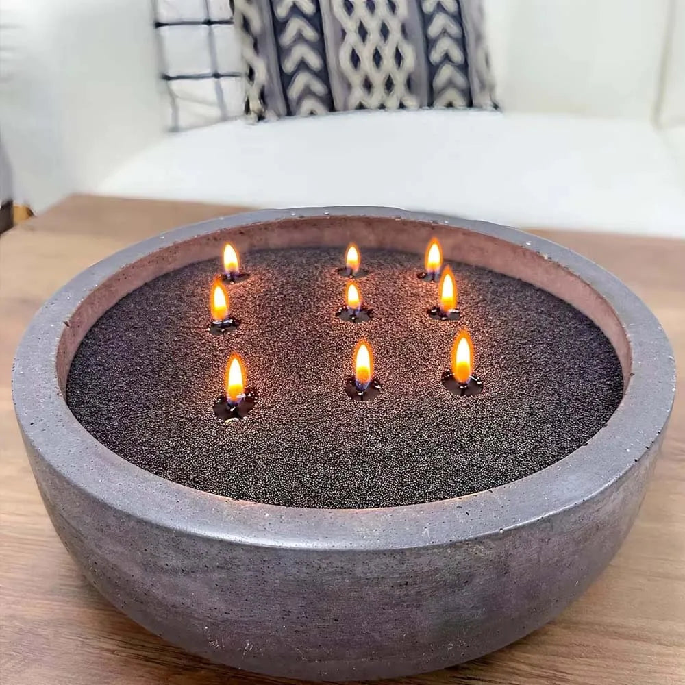 200G Candle Making Kit Black Pearled Sand Beaded Wax DIY Candle Candle Making 10PCS Wicks 2PCS Centering Devices 40 Stickers Dot Oasis Select