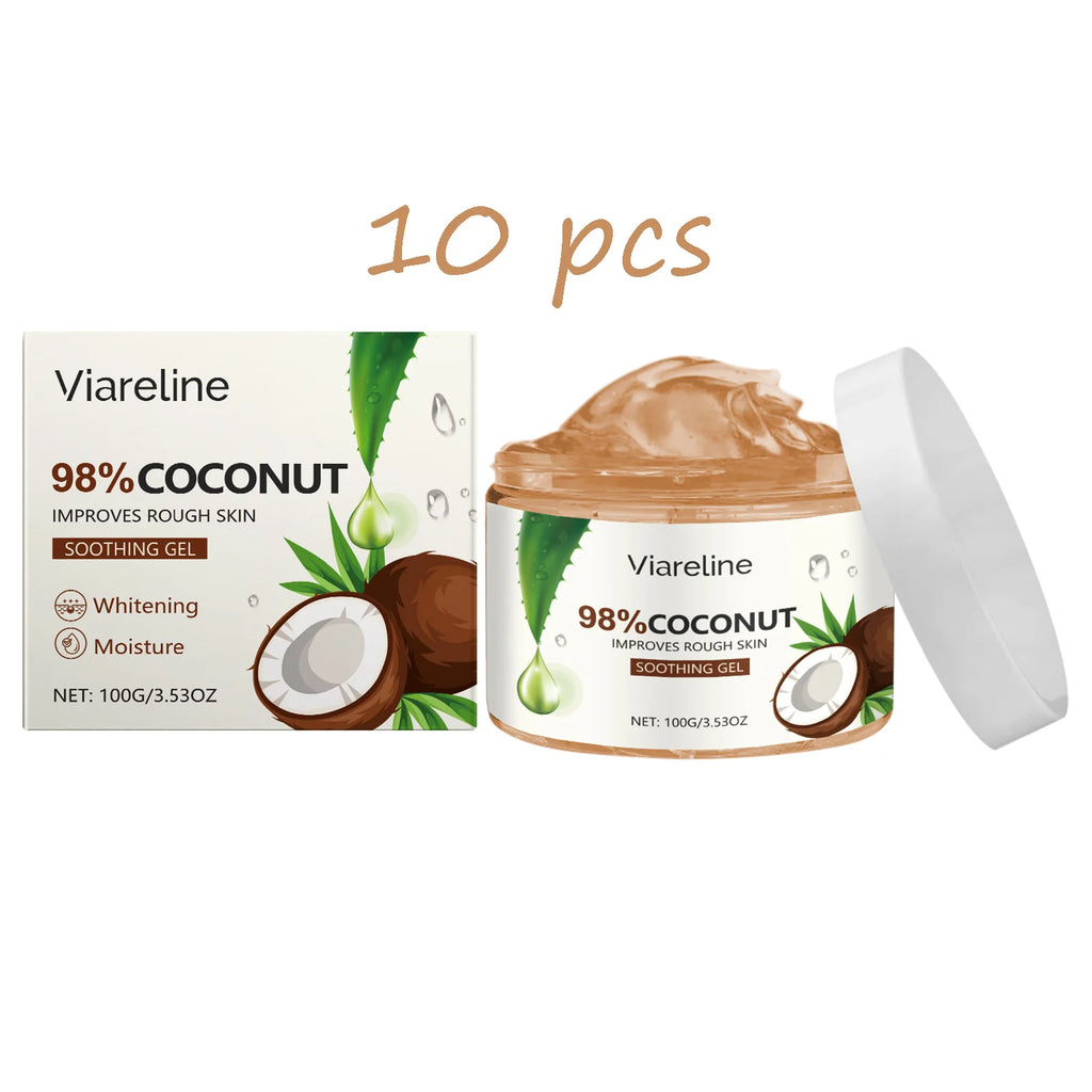 Viareline Coconut Hydrating Gel Enhance Smoothness Reduce Dry-itching Refreshing Improve Skin Texture Coconut Soothing Gel Oasis Select buy 4 free 6 United States