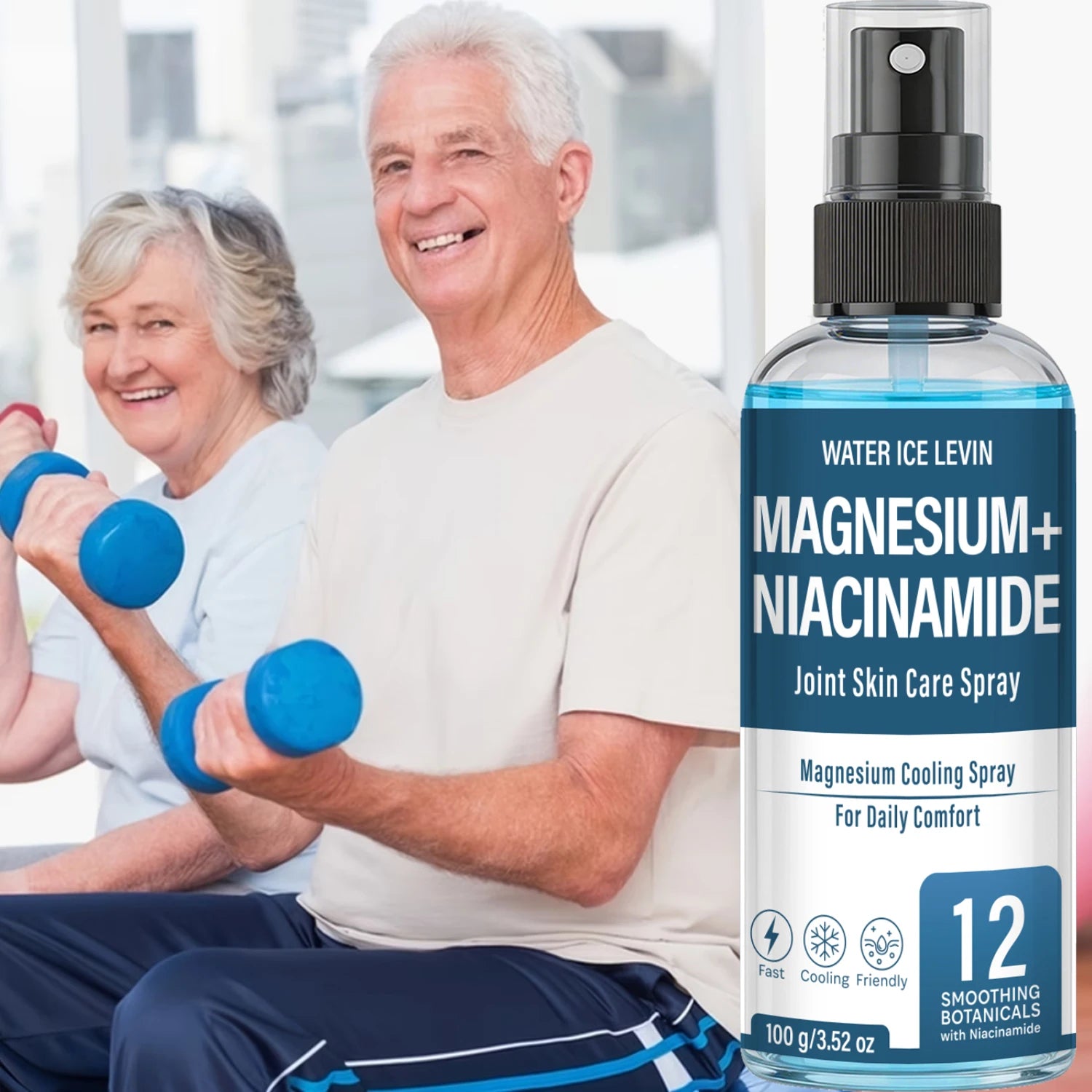 Magnesium Cooling Joint Spray – Niacinamide & Bee Venom Topical Joint Spray Oasis Select