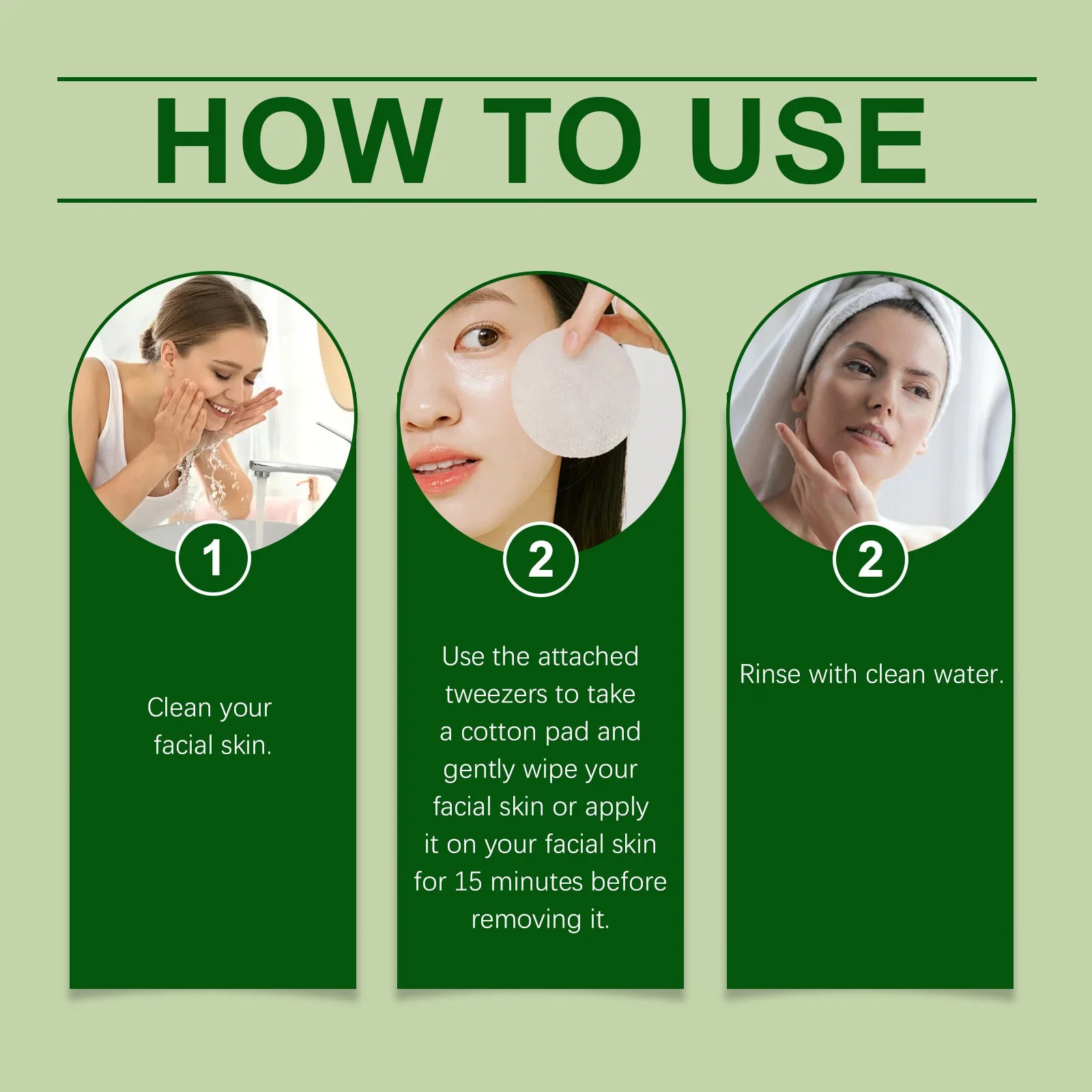 100PCS Centella Hydrating Toner Pad Deeply Moisturizing Improve Skin Texture Smooth Boosts Tenderness Soothing Daily Skin Care Oasis Select