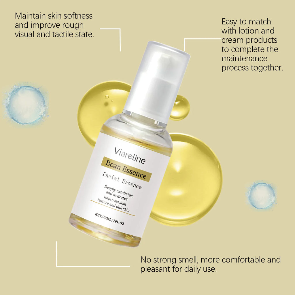 Viareline Face Essence Gentle Moisturizing Improve Skin Texture Daily Nourishing Remove Dead Skin Smoothing Facial Skin Essence Oasis Select