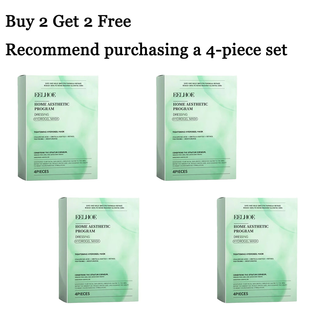 4PCS Retinol Face Mask Deep Moisturizing & Nourishing Pores Enhance Smoothness Glowing Soothing Redness Enhance Skin Elasticity Facial Mask Oasis Select 4 boxes United States
