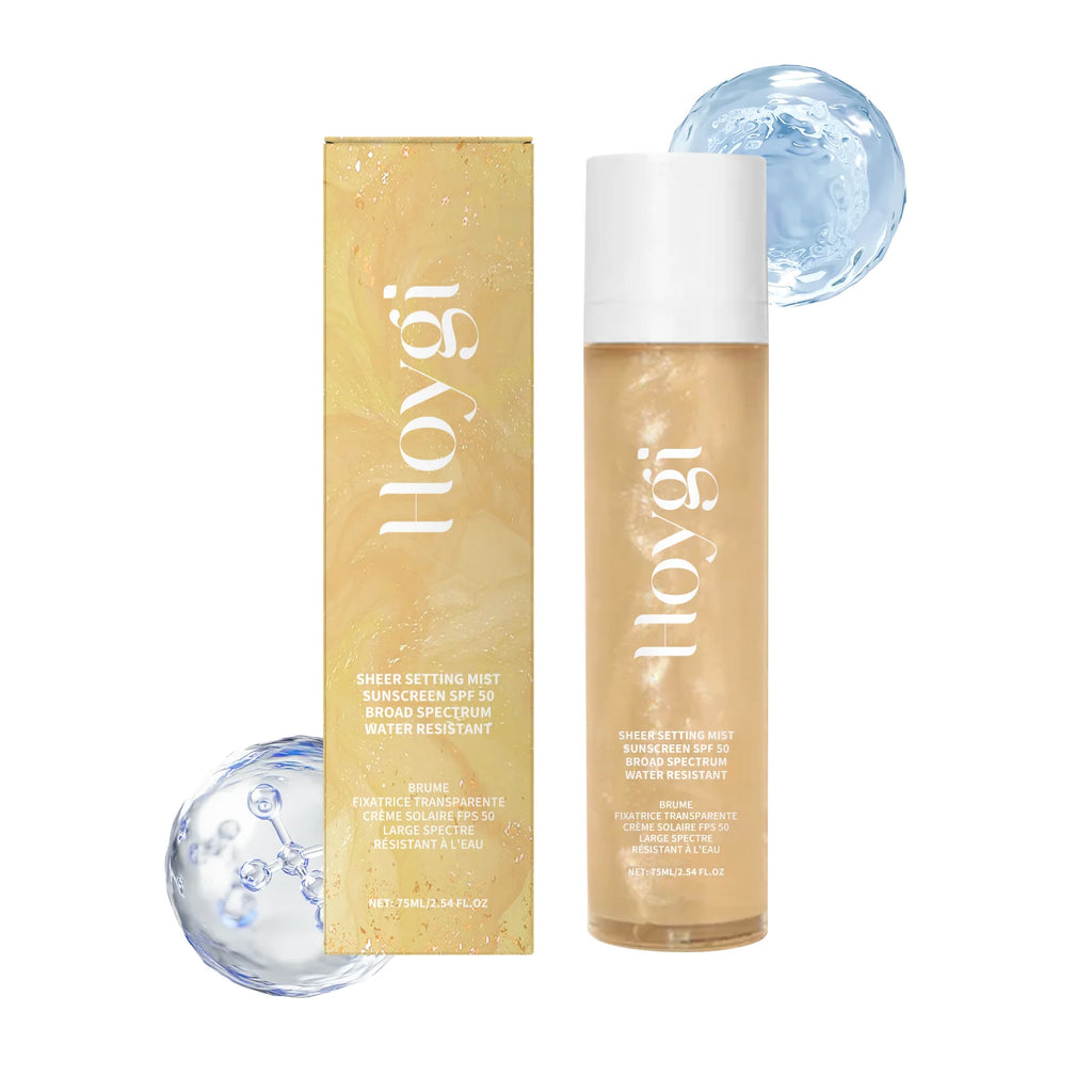 Hoygi Spf 50+ Makeup Setting Sprays Non-greasy Natural Refreshing Anti UV Moisturizing Lasting Oil Control Sunblock Setting Mist Oasis Select 75g United States
