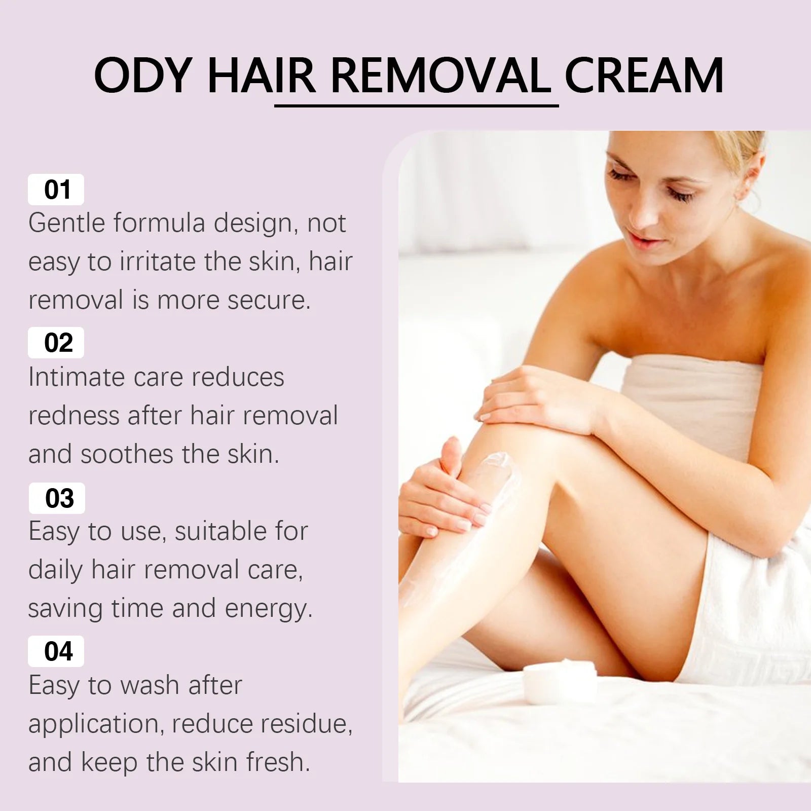 Oceaura Hair Removal Cream Gentle Remove Hair Improve Roughness Reduce Dryness Pore Shrink Smoothing Softening Hair Removal Gel Oasis Select