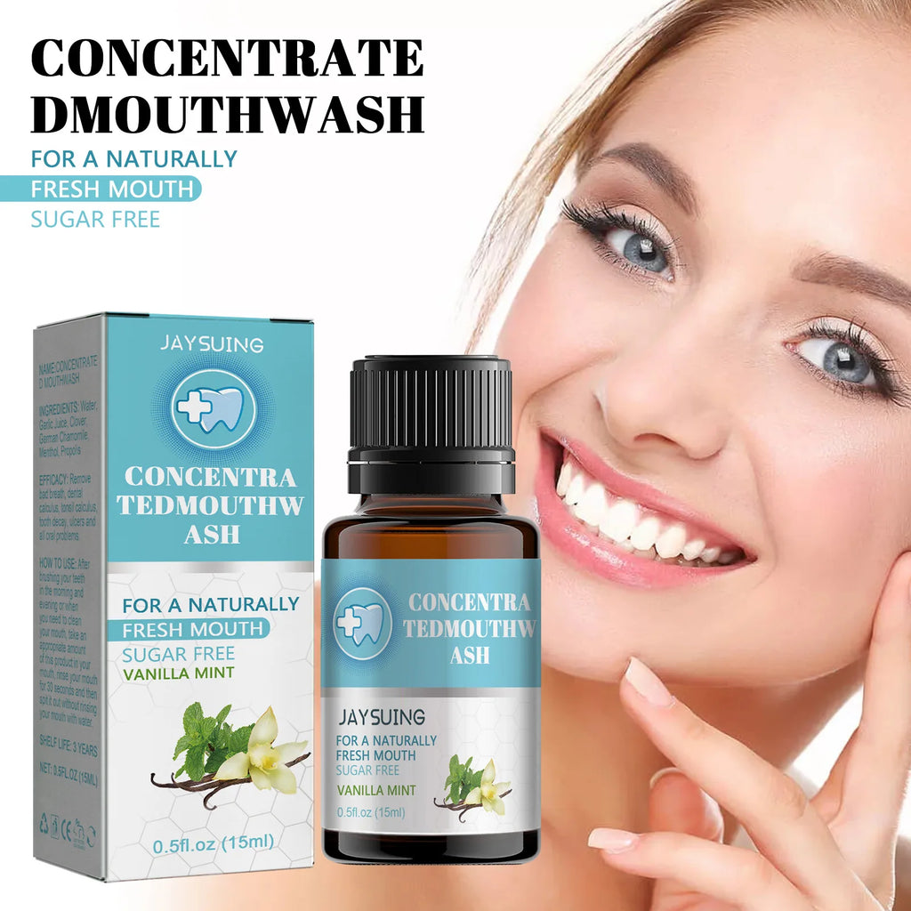 Jaysuing Alcohol-Free Whitening Mouthwash – Fresh Breath & Gums Whitening Mouthwash Oasis Select