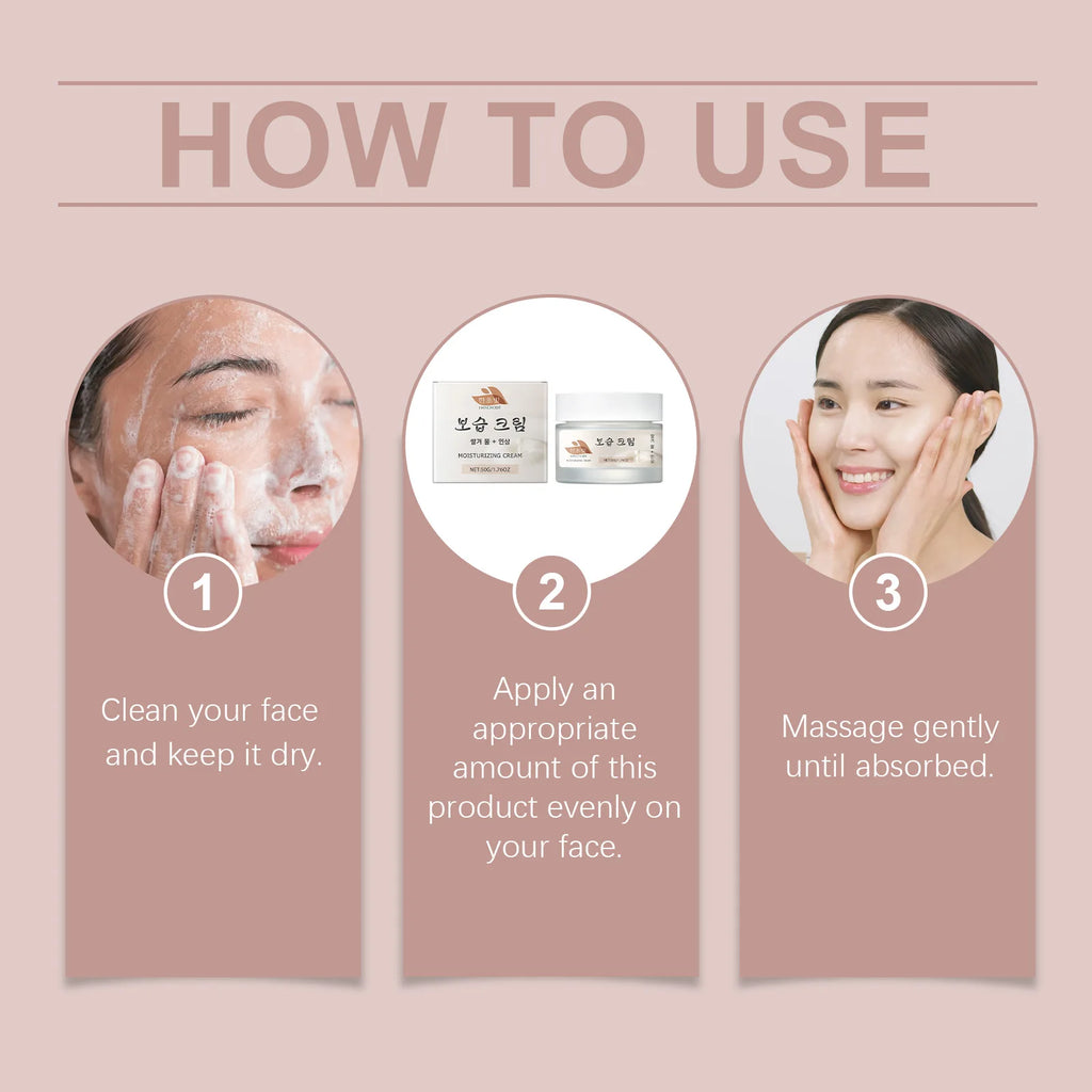 50G Hydrating Face Cream Deep Nourishing Pores Improve Skin Elasticity Enhance Smoothness Repairing Barrier Strengthen Smoothing Face Lotion Oasis Select