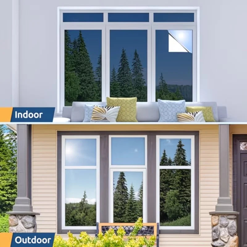 Sunscreen And Heat Insulation Film All-Round UV Protection Anti-Glare Privacy Sunshade Film Vinyl Film Glass Protection Sticker. Oasis Select