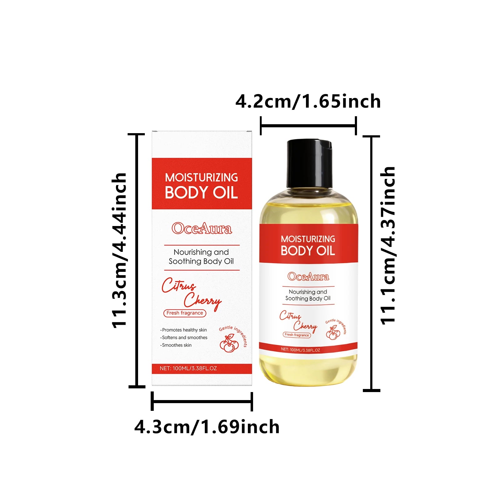 Oceaura Body Essence Oil Deep Moisturizing Improve Skin Elasticity Non-greasy Smoothing Refreshing Soothing Glow Body Care Oil Oasis Select