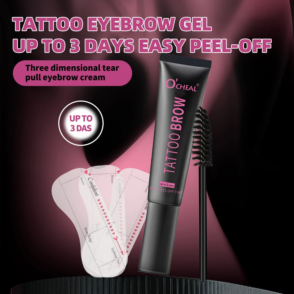Ocheal Eyebrow Dye Tint Fast Gel Eyelash Kit Eyebrows Tint Dye Makeup Waterproof Long Lasting Eyebrow Cream Oasis Select