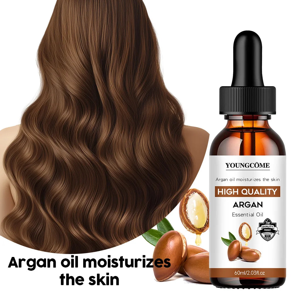 Moroccan Argan Oil Hair Serum – Frizz Control & Shine Argan Oil Hair Serum Oasis Select
