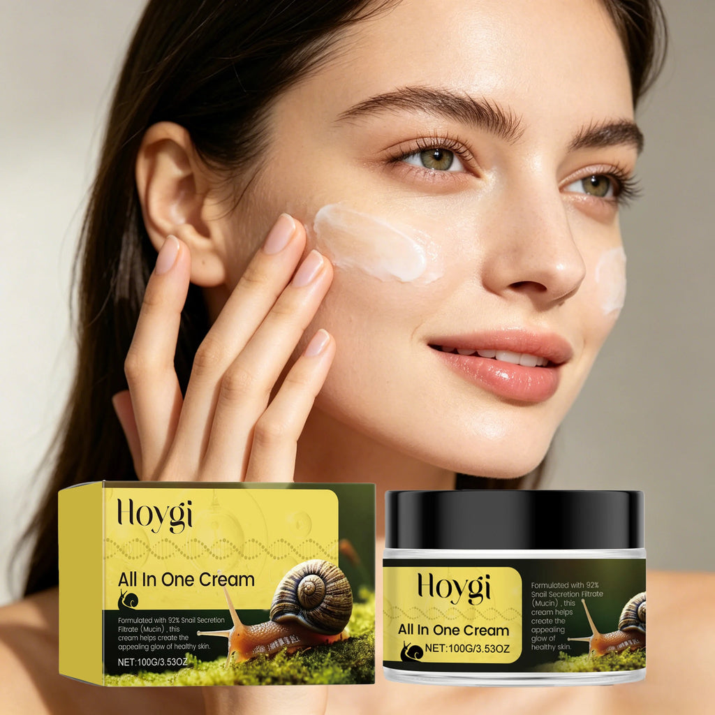 100g Snail Essence Face Cream Moisturizing Reduce Dryness Repairing Damaged Enhance Smoothness Soothing Discomfort Snail Face Lotion Oasis Select