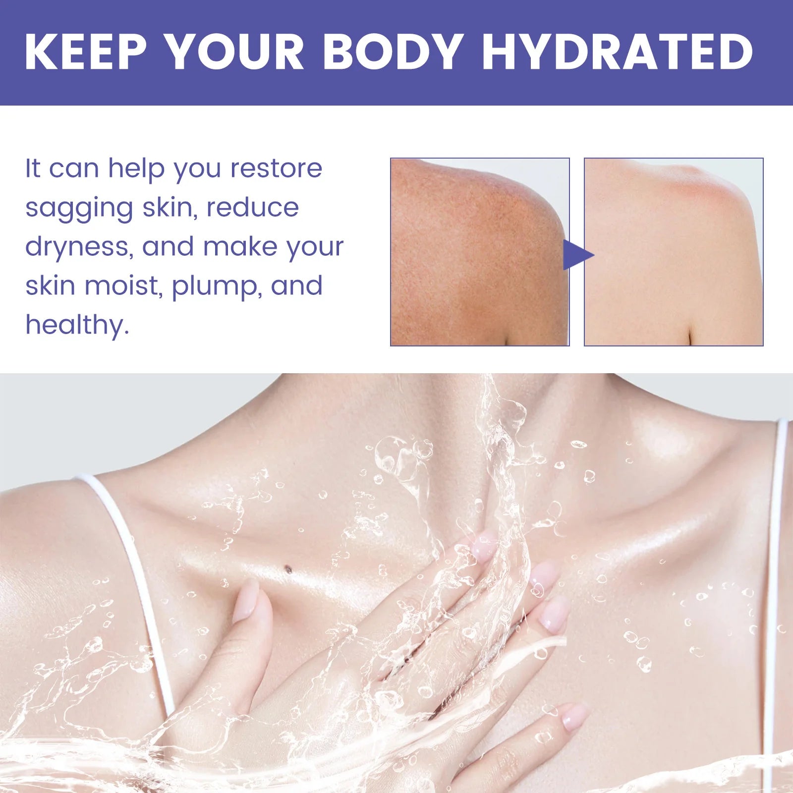 100G Body Lotion Deep Moisturizing & Nourishing Tightening Fade Fine Lines Reduce Roughness Non-greasy Glowing Body Cream Oasis Select