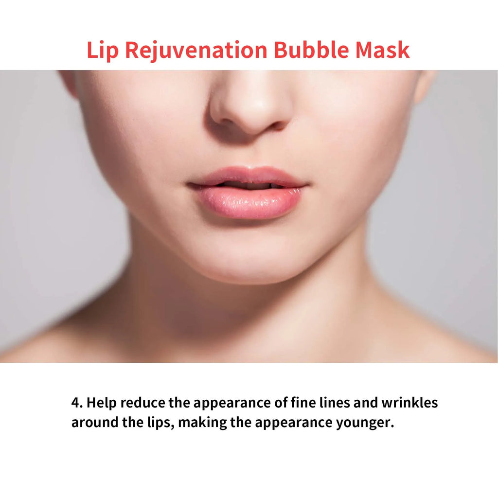 7.5ML Lip Rejuvenating Bubble Mask Deep Moisturizing Reduce Dryness Anti-chapping Enhance Gloss Relief Discomfort Smoothing Softening Lip Cream Oasis Select
