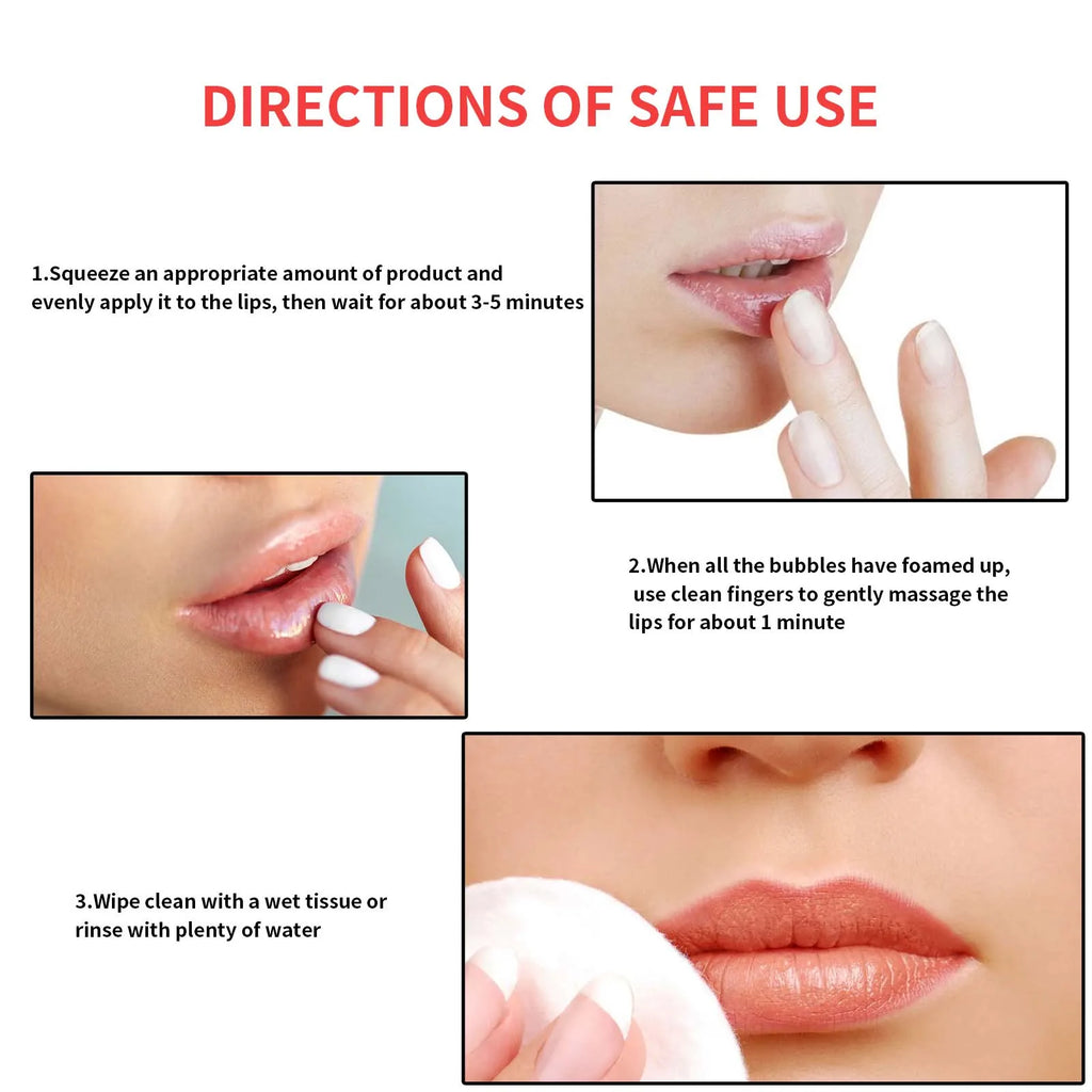 7.5ML Lip Rejuvenating Bubble Mask Deep Moisturizing Reduce Dryness Anti-chapping Enhance Gloss Relief Discomfort Smoothing Softening Lip Cream Oasis Select