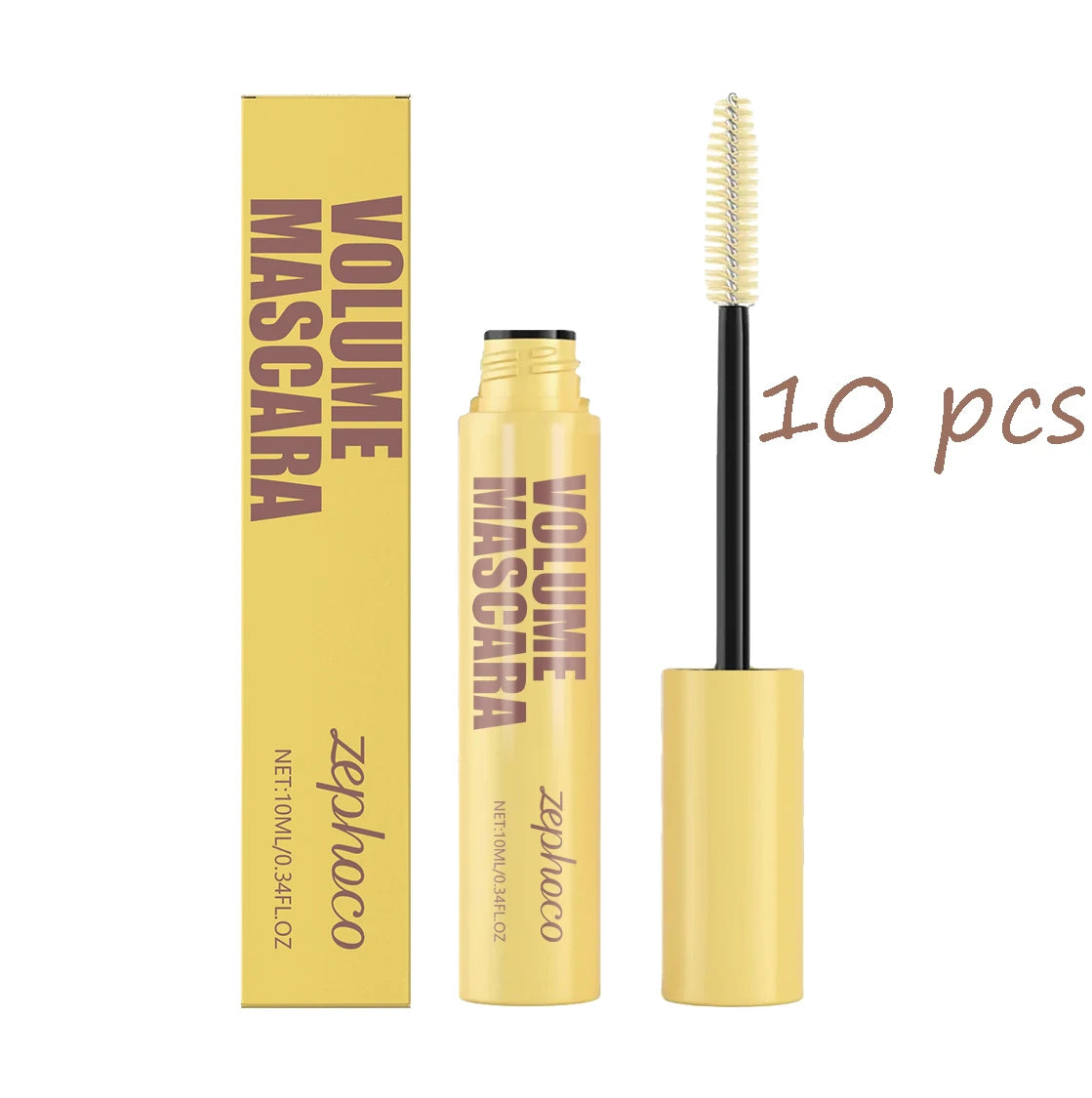 Zephoco Lengthening Mascara Waterproof Sweatproof Quick Dry Thickening Curling Volumizing Mascara Natural Long Eyelash Makeup Oasis Select buy 4 free 6 United States