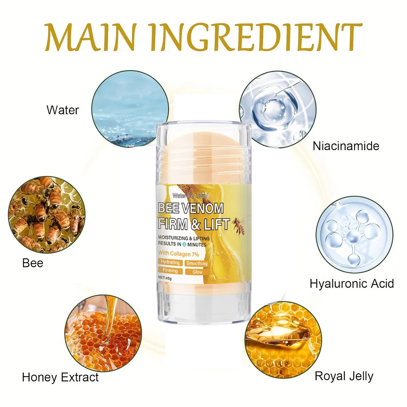 Bee Venom Body Cream with Collagen – Anti-Wrinkle & Firming Anti-Wrinkle Body Cream Oasis Select