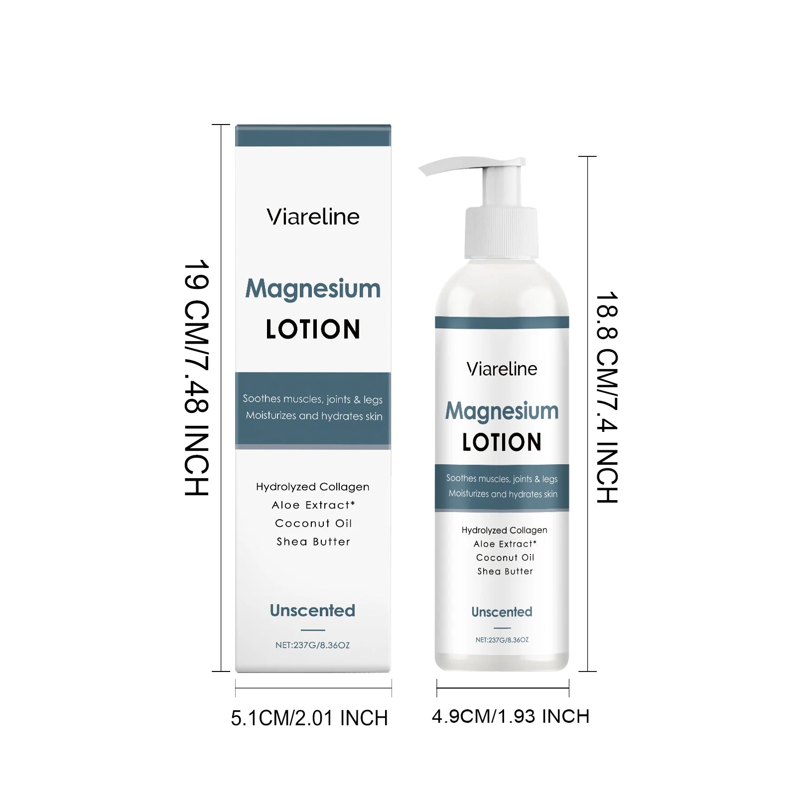 237G Magnesium Sleep Care Body Lotion Daily Moisturizing Soothing Muscle Reduce Dryness Nourishing Relaxing Mood Soft Body Cream Oasis Select