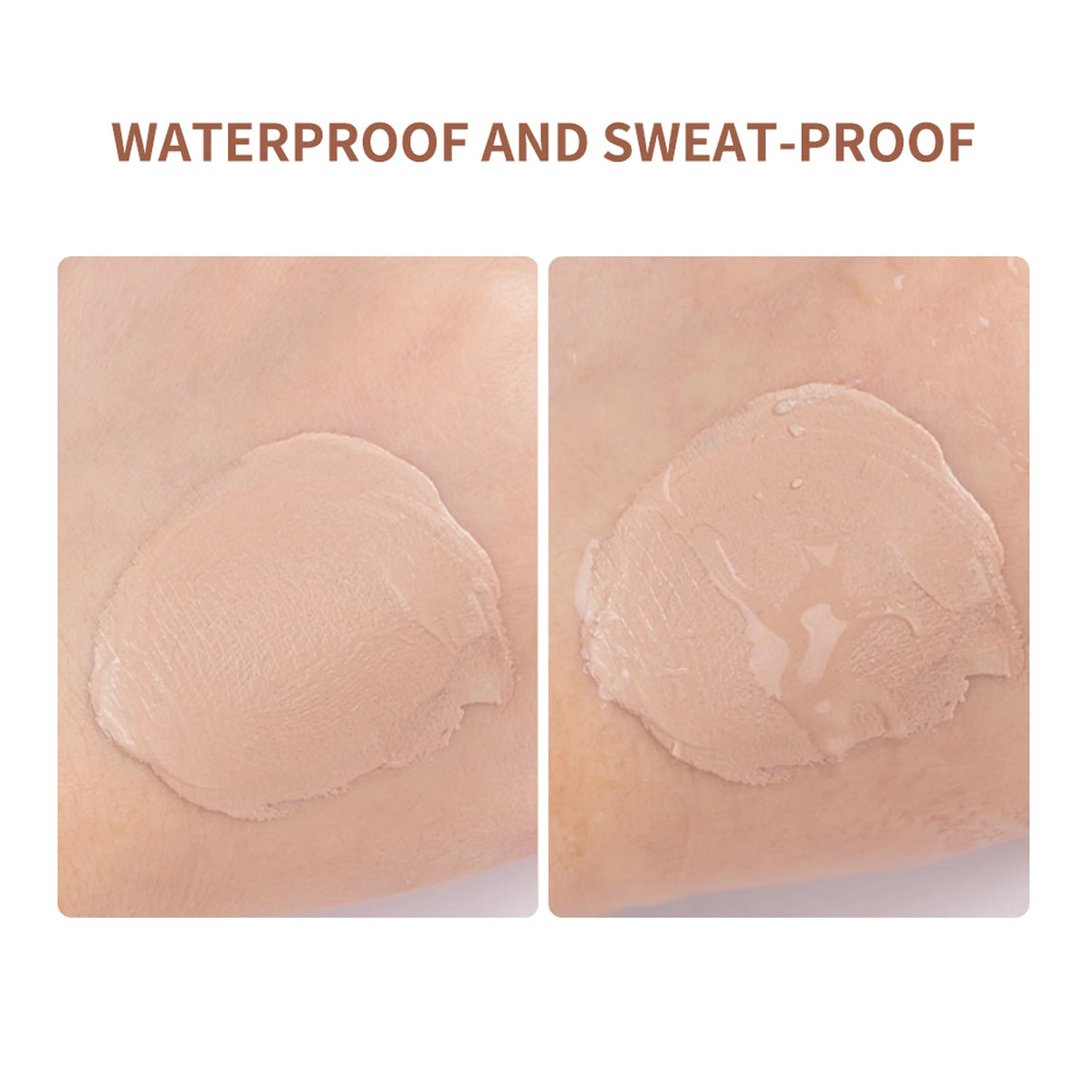 SPF30+Color Changing Foundation 4 in 1 Sun Liquid Moisture Waterproof Nourishes Coverage for All Skin Types Free Puff Oasis Select