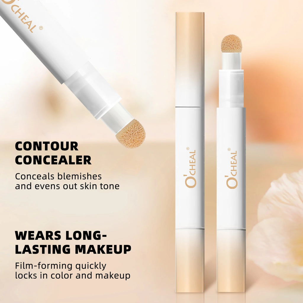 O'Cheal 3-Color Concealer Pen – Waterproof & Long-Lasting