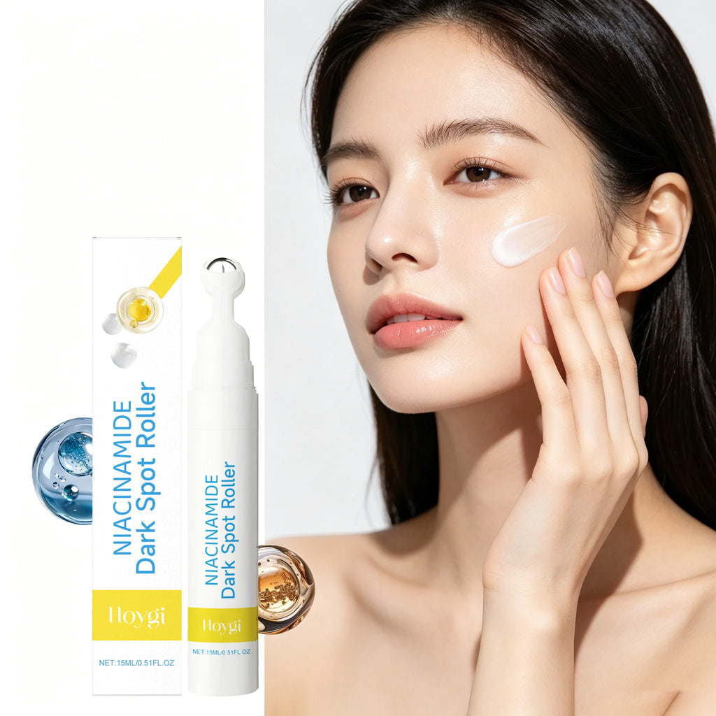 15ML Niacinamide Face Serum Roller Deep Moisturizing Improve Skin Texture Smoothing Quick Absorbed Nourishing Glowing Non-sticky Facial Serum Oasis Select